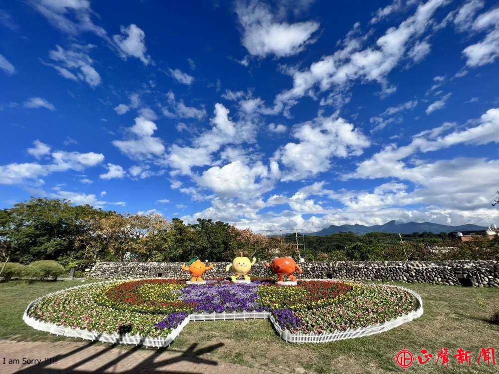  台中市政府客委會於東勢客家文化園區打造「植栽景觀亮點計畫」，現正開放參觀。(記者梁秀韻攝)-正聲新聞