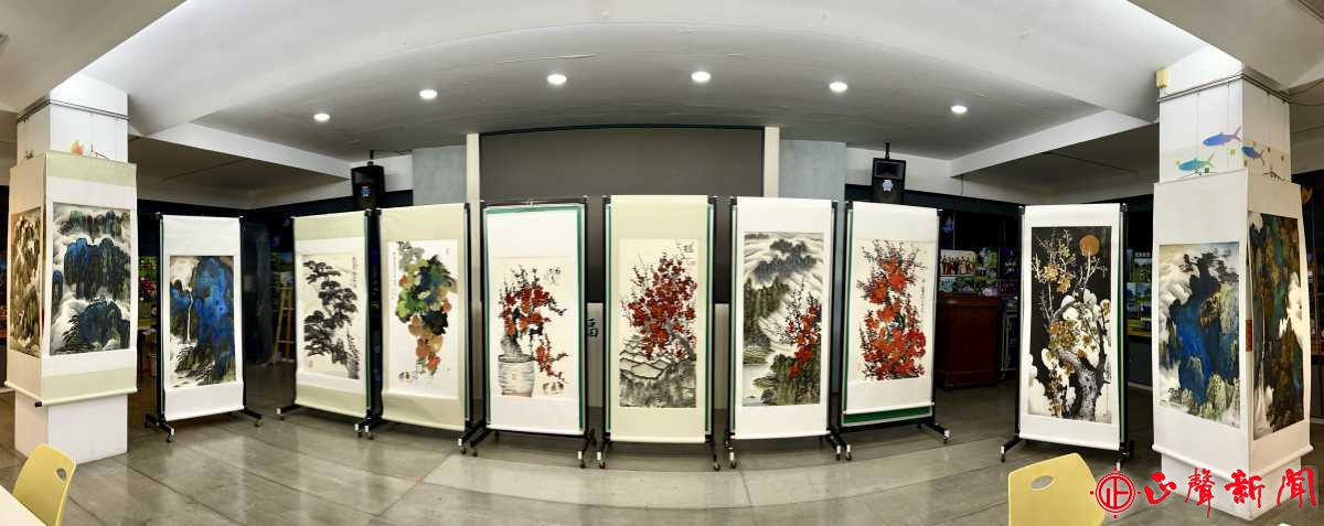 陳文珍「緣墨台南」個展 以水墨氣韻美學，表達對生命和自然的情感和思考（圖：秘書處 提供）-正聲新聞