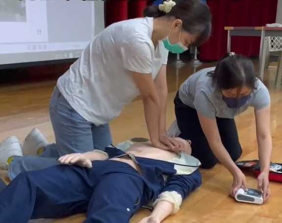 中榮埔里分院推動「聽見AED智慧警報器」1.jpg-正聲新聞
