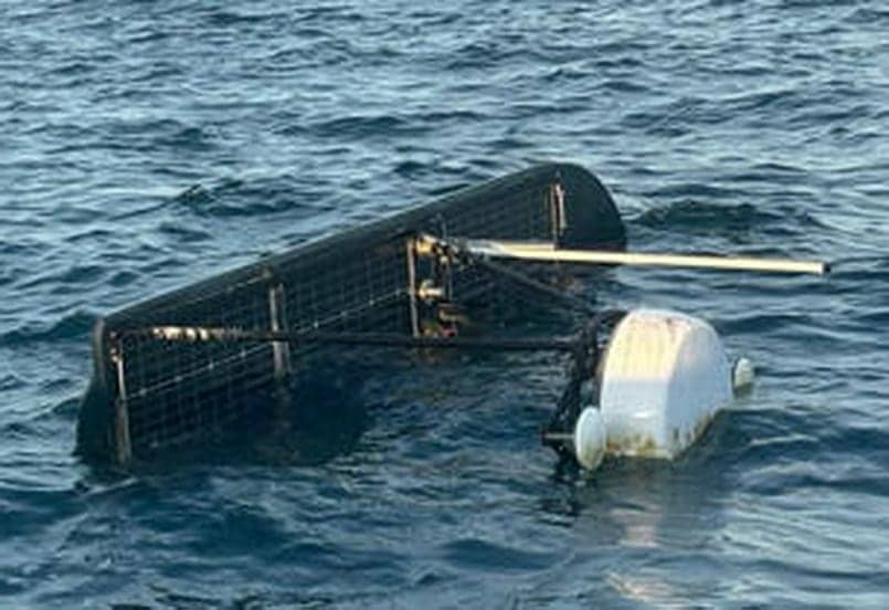 澎湖海域出現「機器間諜」