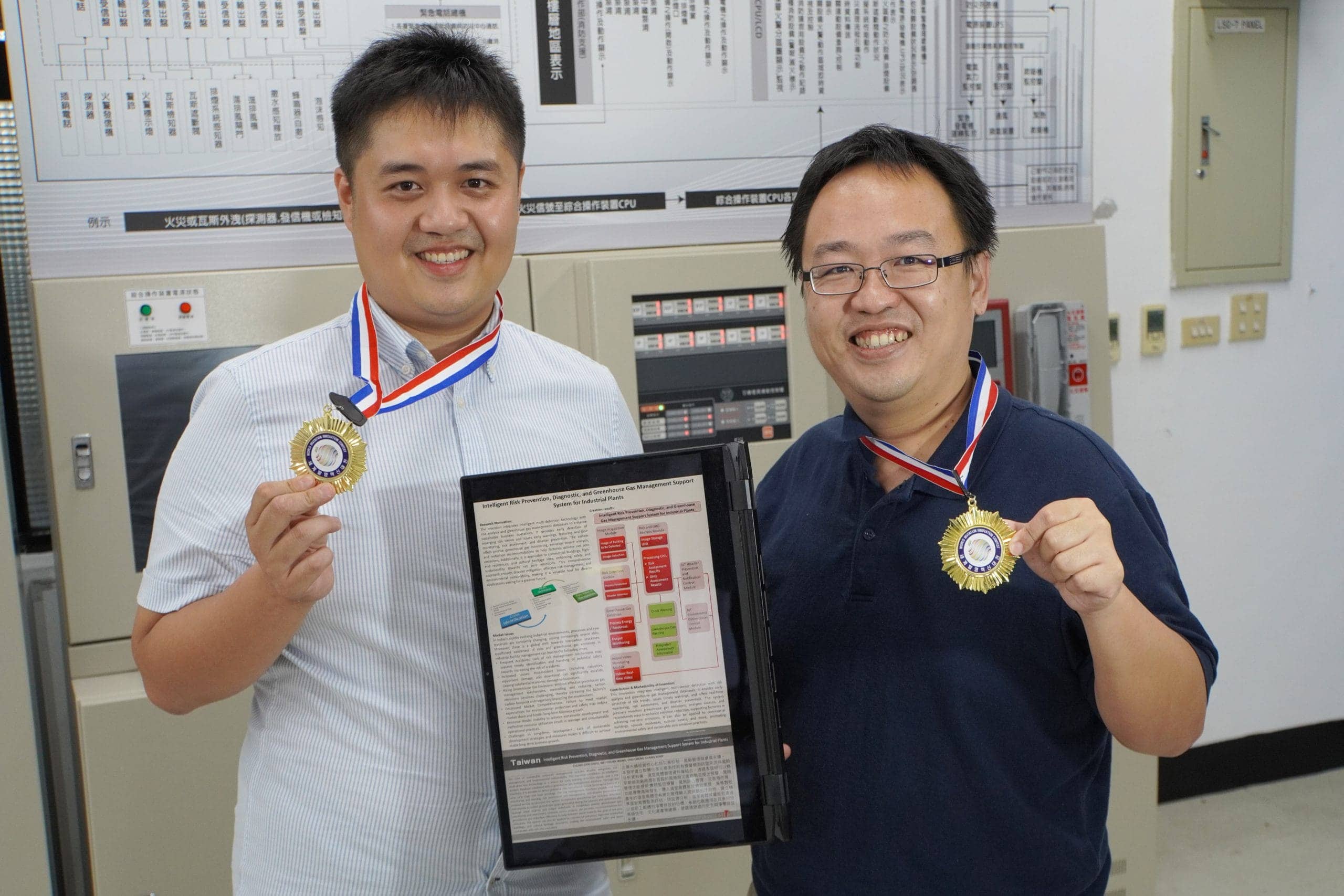 台灣發明世界發光韓國WiC世界創新發明大賽勇奪5面金牌