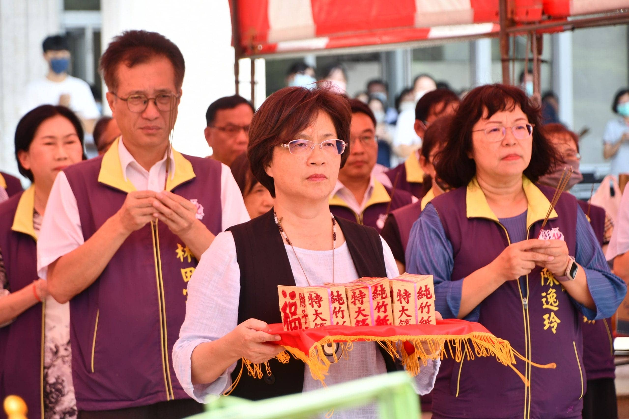 彰化縣政府中元普渡 祈福拜拜
