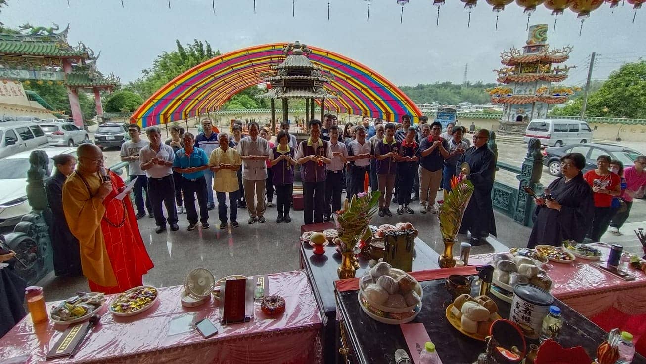 彰縣府舉辦中元動物靈普渡法會 為眾生萬靈祈福