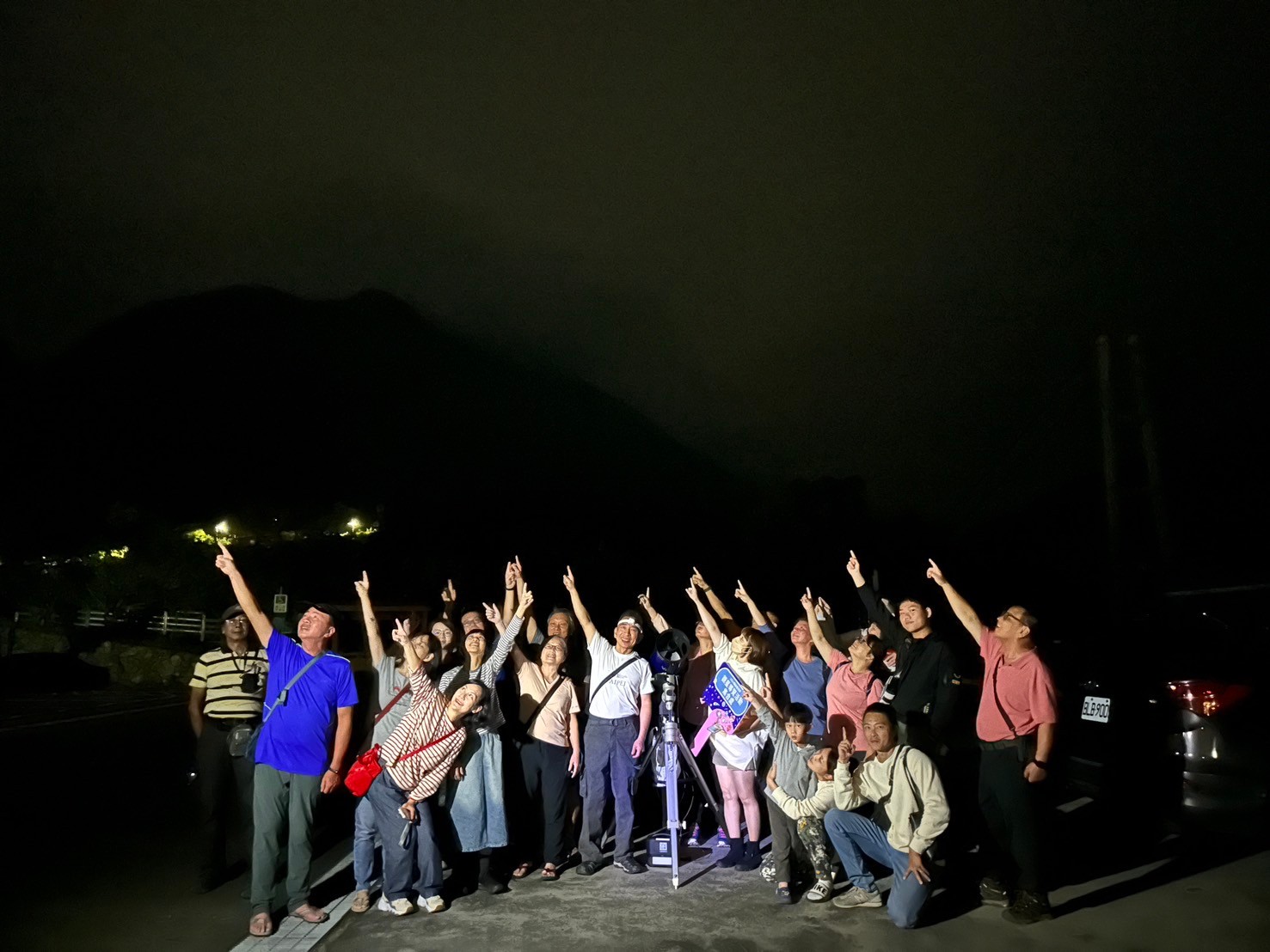 南投星空季結合人本交通教育宣導浪漫展開