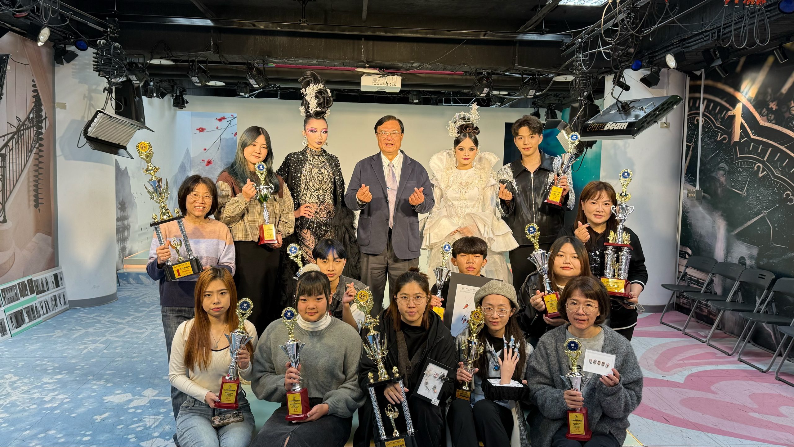 2024 國際美業設計精英賽 建國科大美容系連續五年雙冠王
