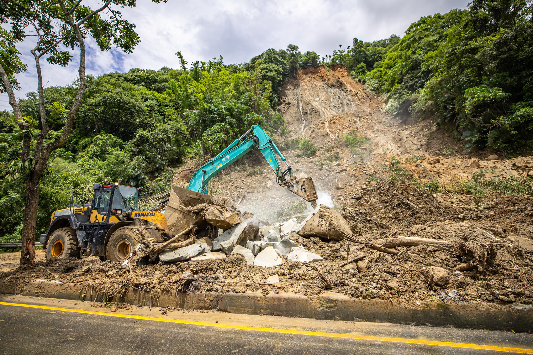 解決南投水患 縣長與立委、中央一同會勘擬建滯洪池