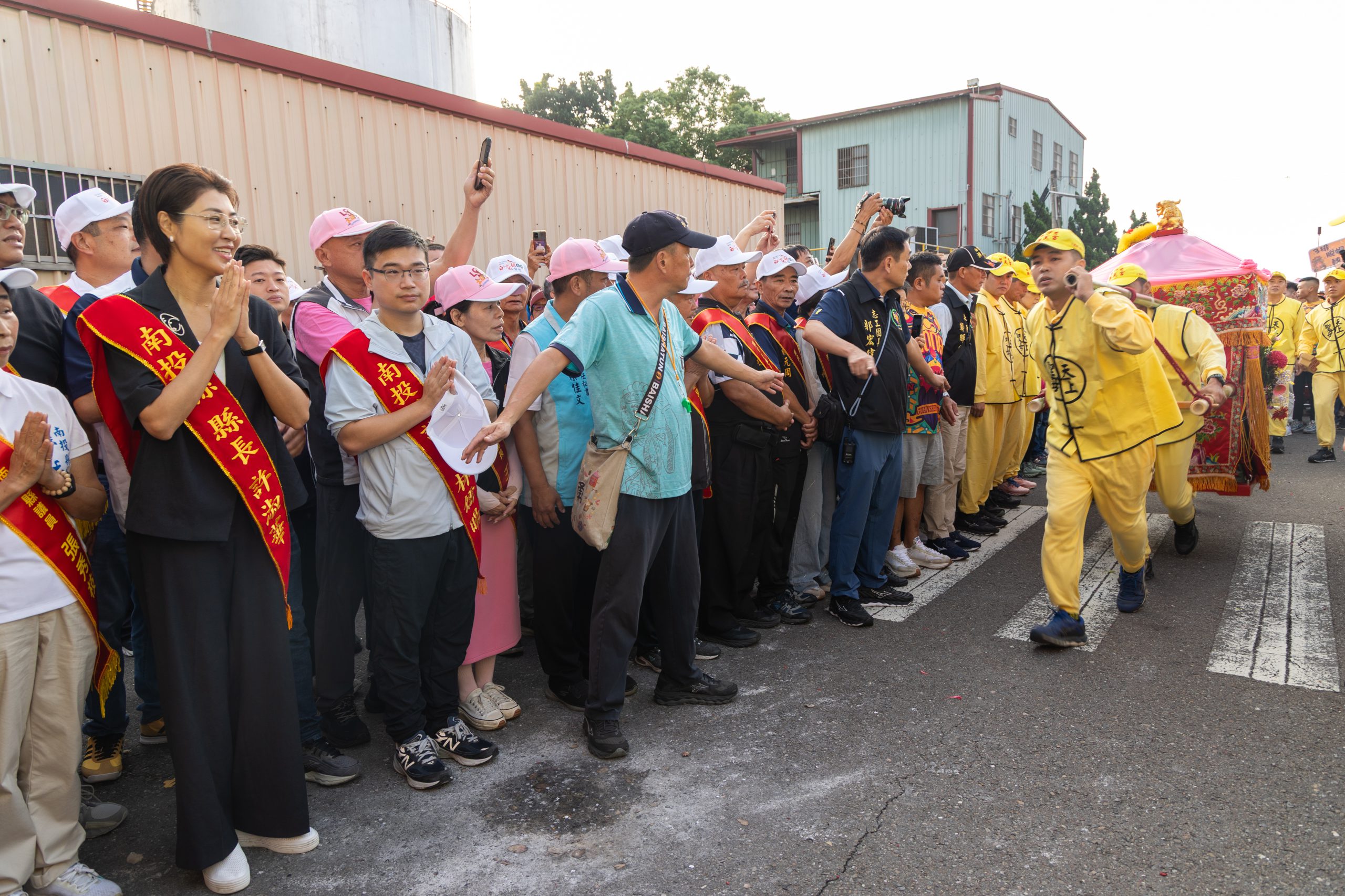 三神贊境 南投萬人喜迎媽祖