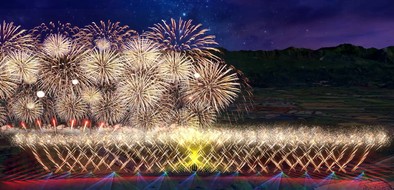 南投首迎國慶焰火 施放數量近十年來最盛大