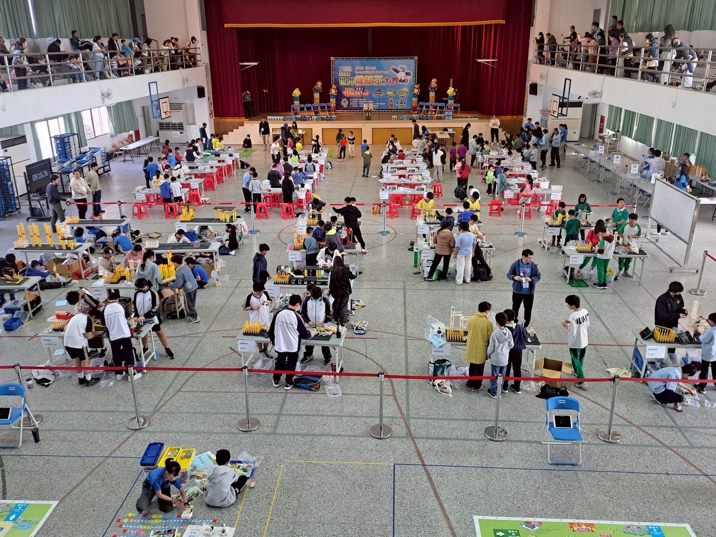 2026世界機關王大賽南投縣賽百名選手組隊拚冠